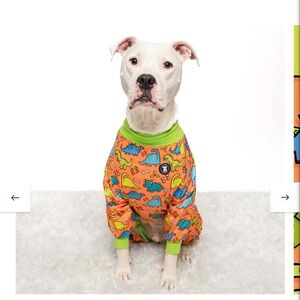 PittieClothingCo Dog Pajamas